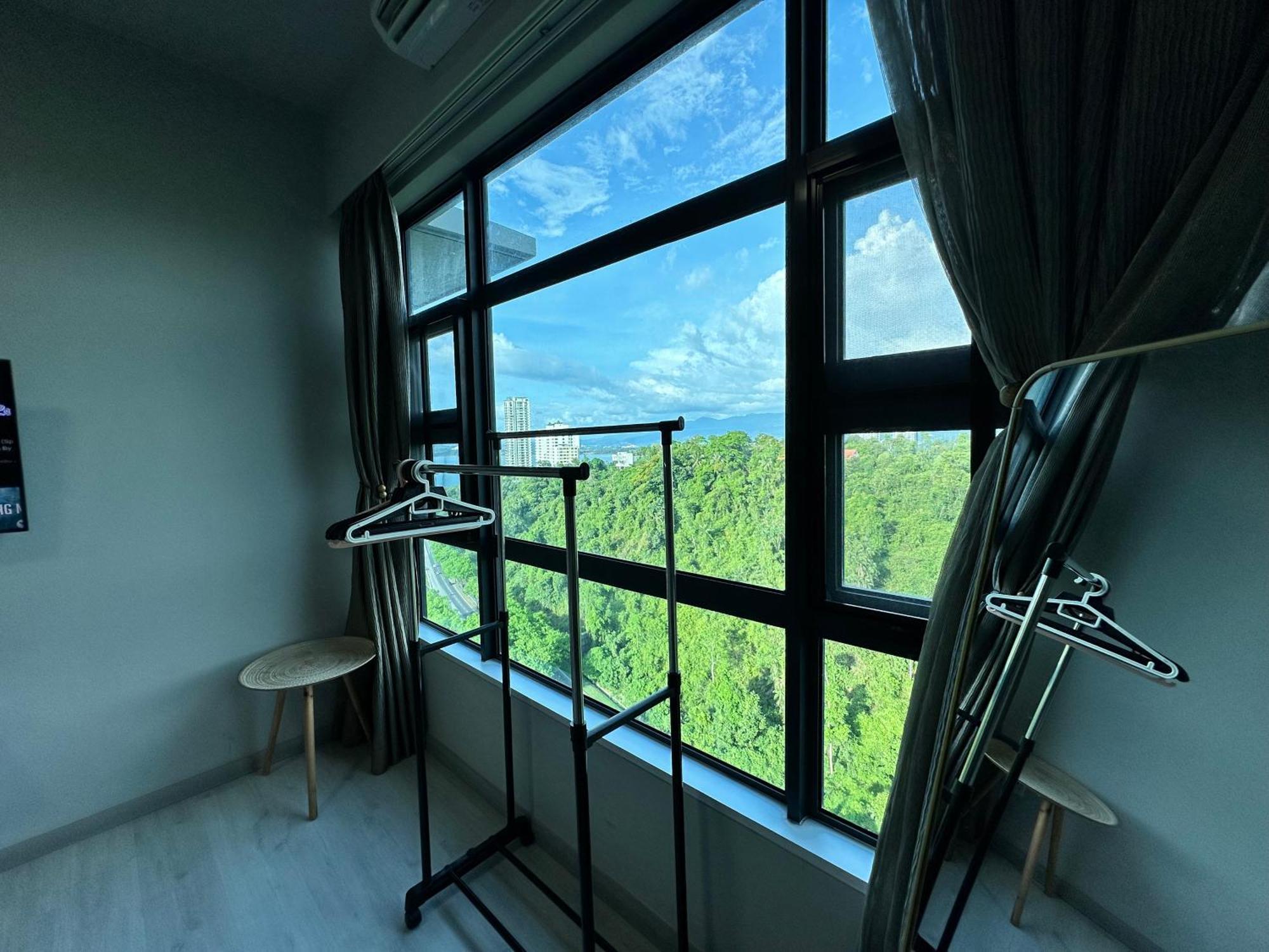L Homestay Jesseltonquay Jq Kk City亚庇市区中心民宿2房1厕 Kota Kinabalu Ngoại thất bức ảnh