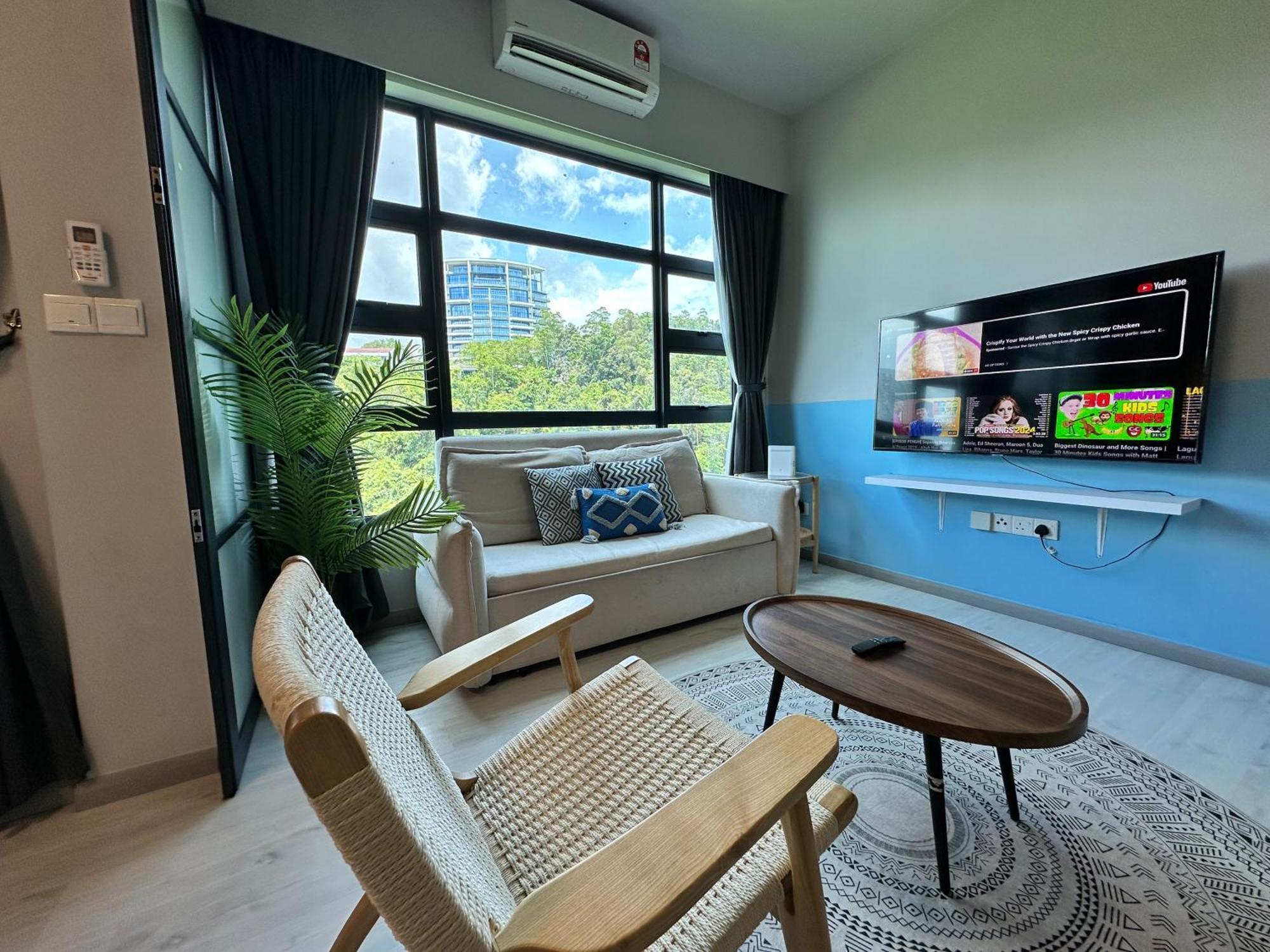 L Homestay Jesseltonquay Jq Kk City亚庇市区中心民宿2房1厕 Kota Kinabalu Ngoại thất bức ảnh