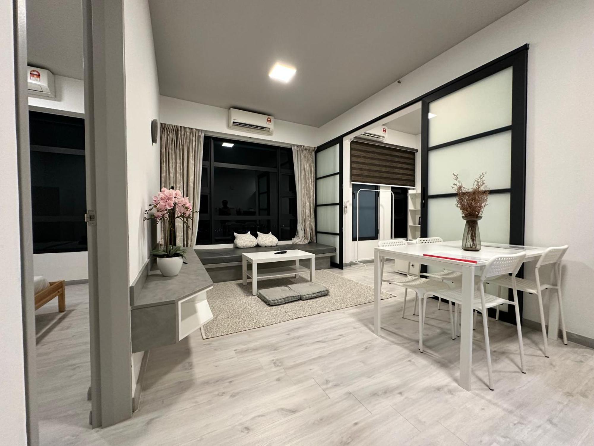 L Homestay Jesseltonquay Jq Kk City亚庇市区中心民宿2房1厕 Kota Kinabalu Ngoại thất bức ảnh