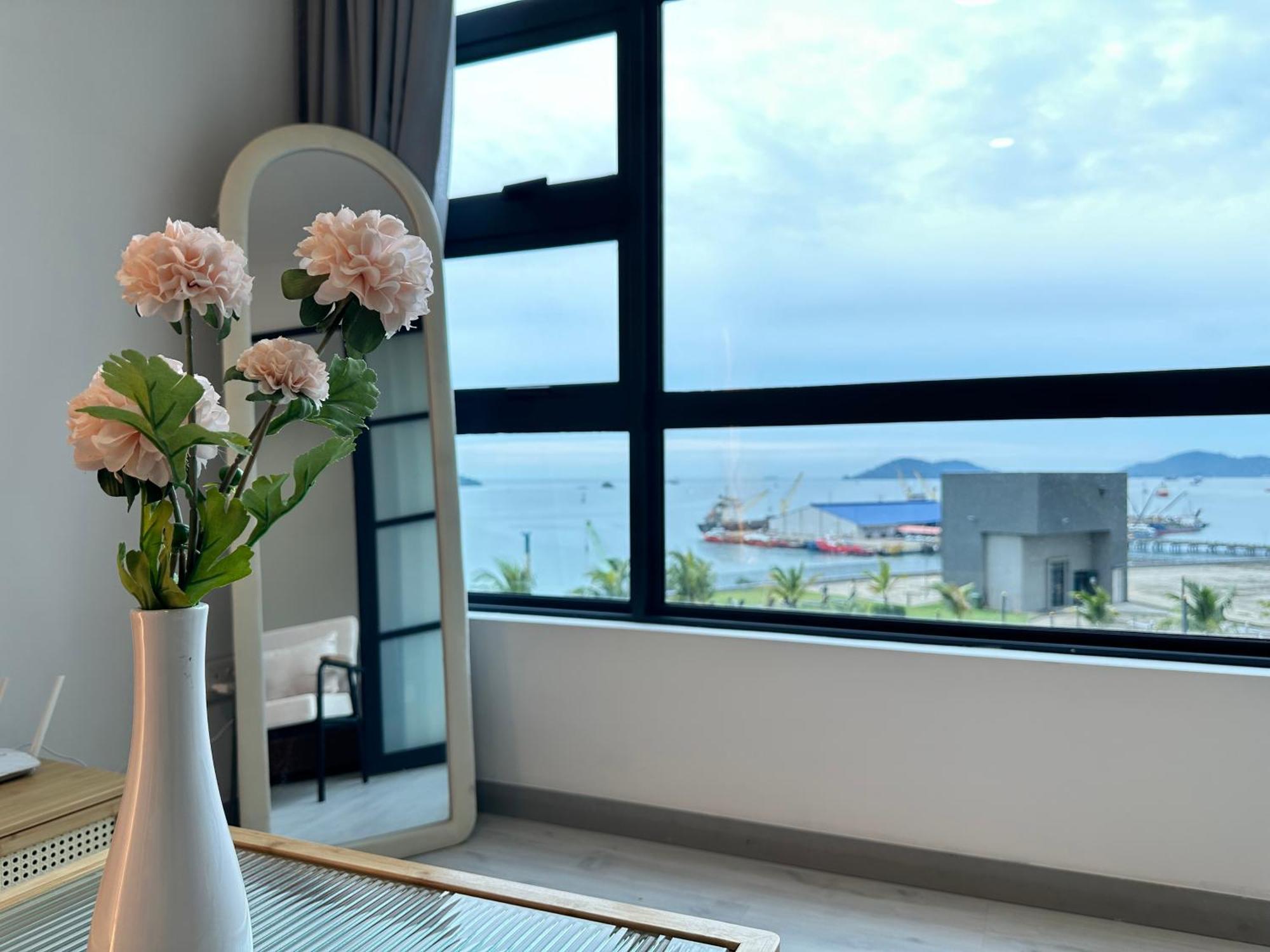 L Homestay Jesseltonquay Jq Kk City亚庇市区中心民宿2房1厕 Kota Kinabalu Ngoại thất bức ảnh