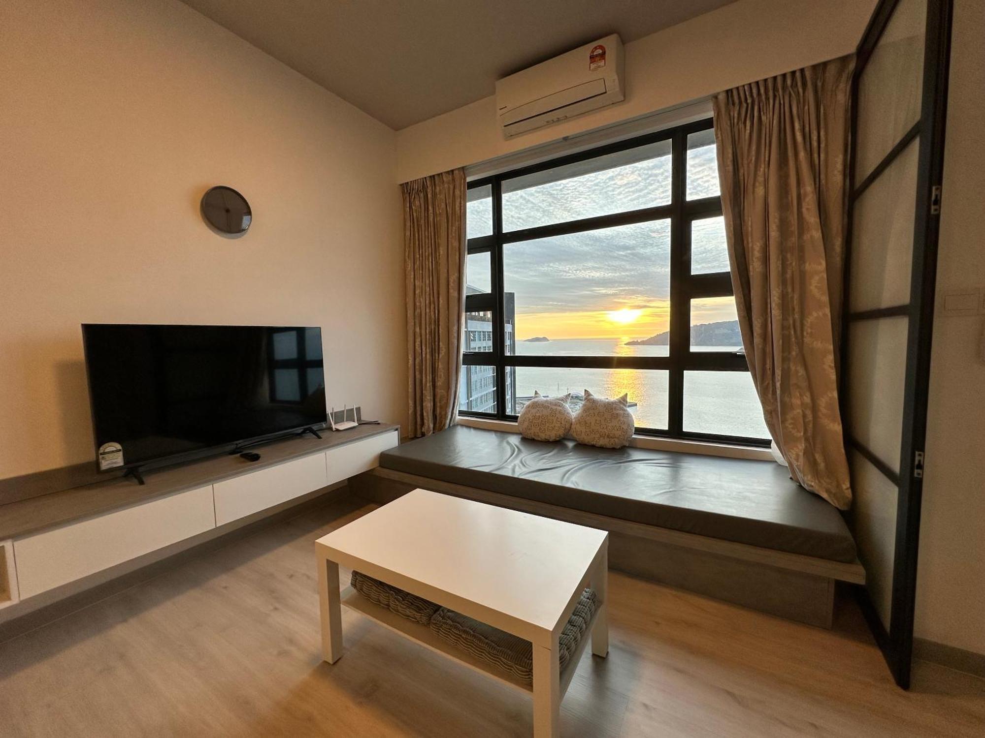 L Homestay Jesseltonquay Jq Kk City亚庇市区中心民宿2房1厕 Kota Kinabalu Ngoại thất bức ảnh