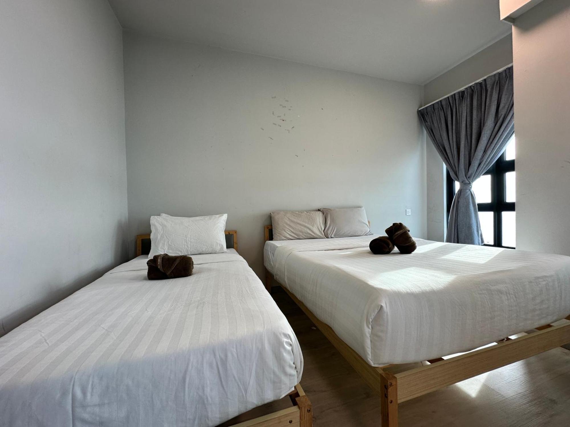 L Homestay Jesseltonquay Jq Kk City亚庇市区中心民宿2房1厕 Kota Kinabalu Ngoại thất bức ảnh