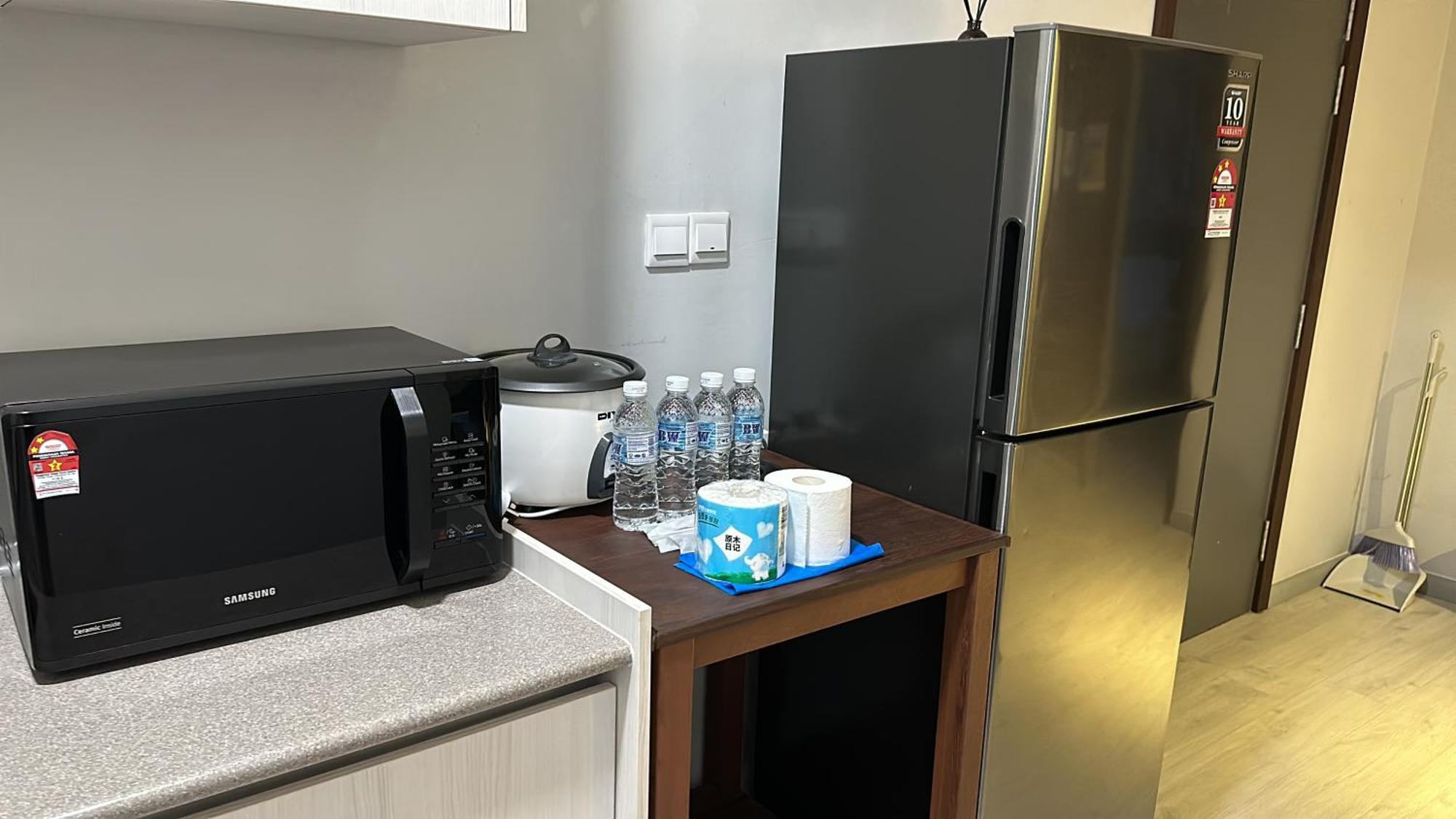 L Homestay Jesseltonquay Jq Kk City亚庇市区中心民宿2房1厕 Kota Kinabalu Ngoại thất bức ảnh
